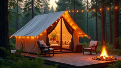 co je to glamping a jak si ho užít – Glamping: Luxusní pobyt v přírodě a jak si ho užít