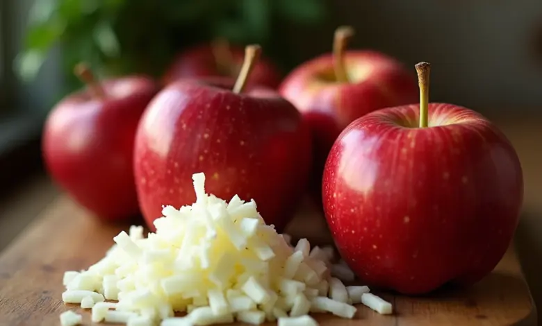 jablka s křenem recept na chutnou přílohu – Jablka s křenem: lahodný recept na přílohu k masu