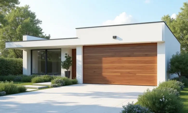 bungalov s garáží půdorys a design - Bungalov s garáží: půdorys a design pro moderní bydlení