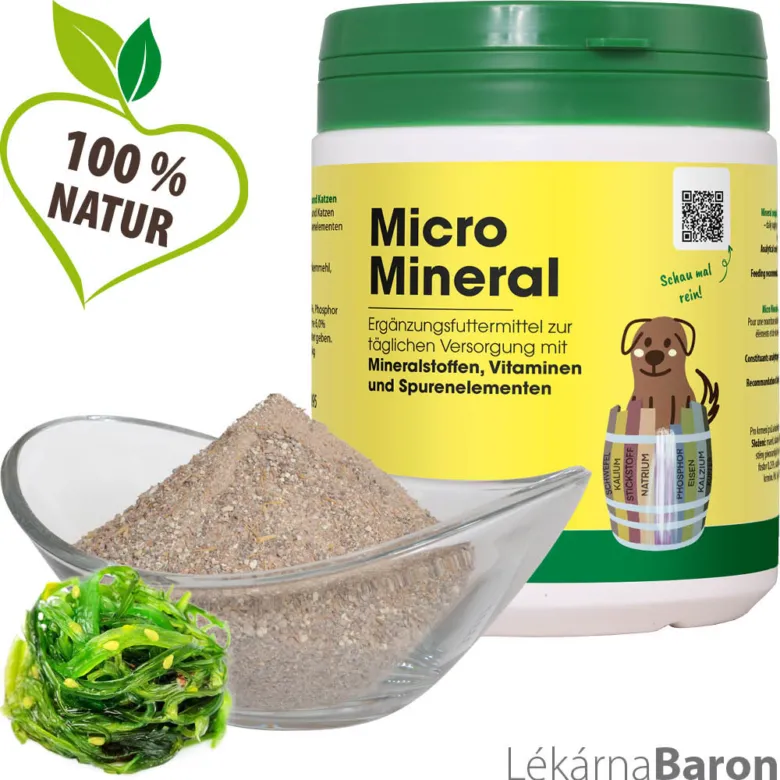Přírodní doplněk stravy pro psy s minerály a vitamíny
