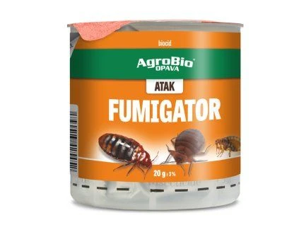 Fumigátor proti škůdčím na zdi, produkt AgroBio Opava