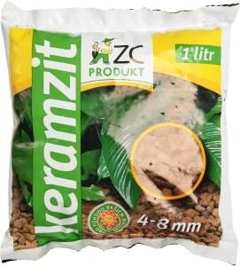 Keramzité drenážní štěrk pro květináče