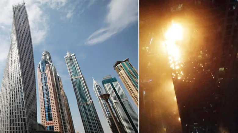 Burj Khalifa a výbuch na nejvyšší budově světa